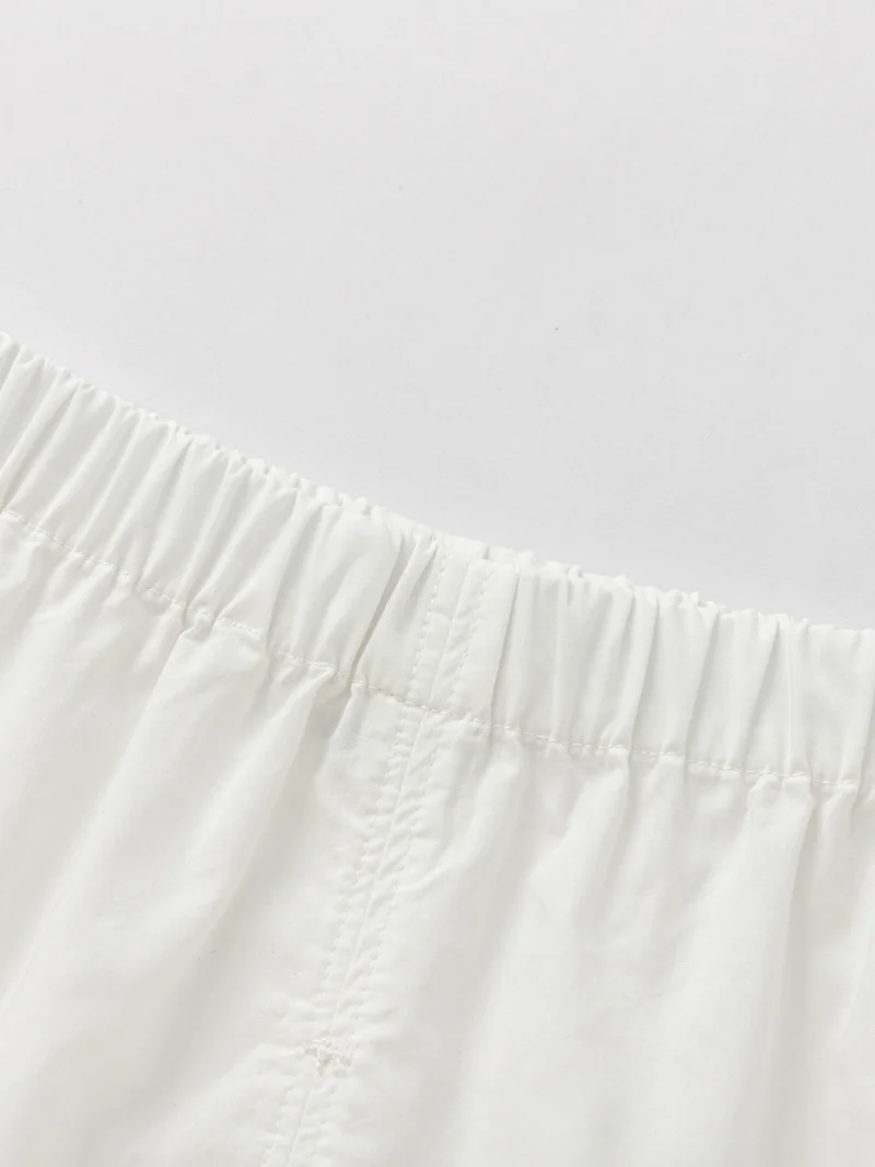 Balabala Baby Girl Woven short sleeve suit