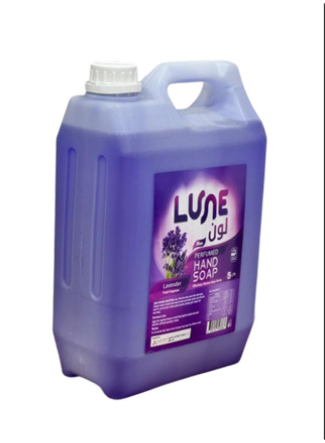 Lune. LUNE Lavender Perfumed Hand Soap 5L | Gentle Hand Wash with Fresh Fragrance - Image 2