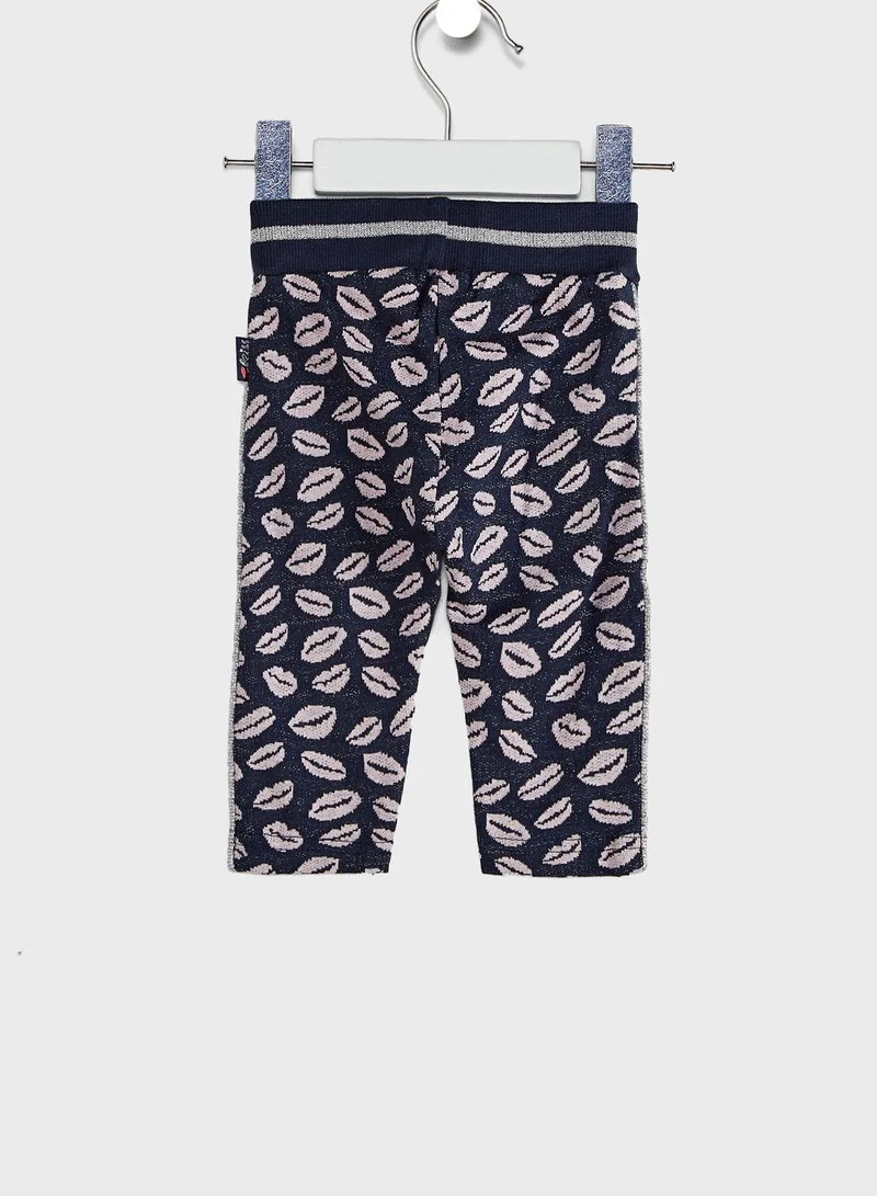 Dirkje Kids Printed Trousers