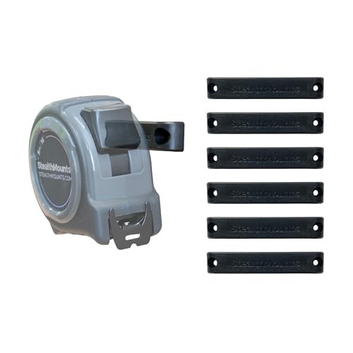StealthMounts Bench Belt XL - Universal Tool Holder | Bench Belt Extra Large Set | Perfect Tool Hanger Storage Dock for Power Tools, Tape Measures and Belt Clips (Black) - Image 1