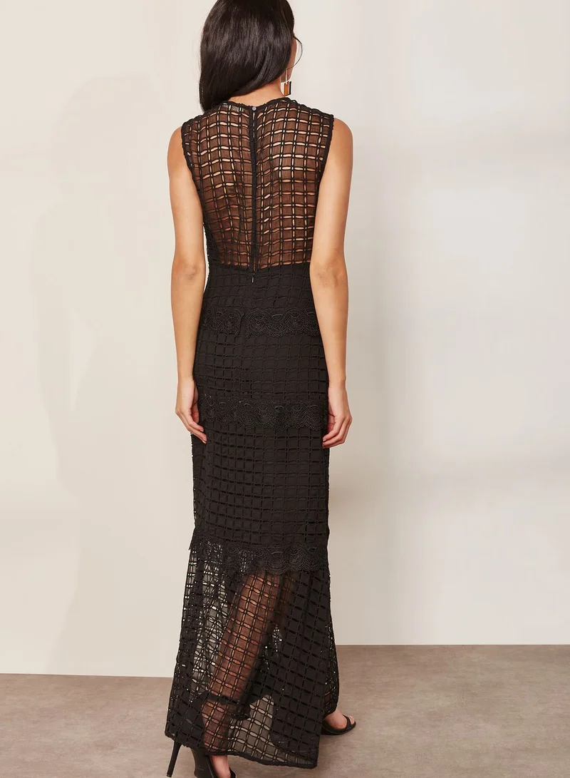 Stevie May  Lace Detail Maxi Dress
