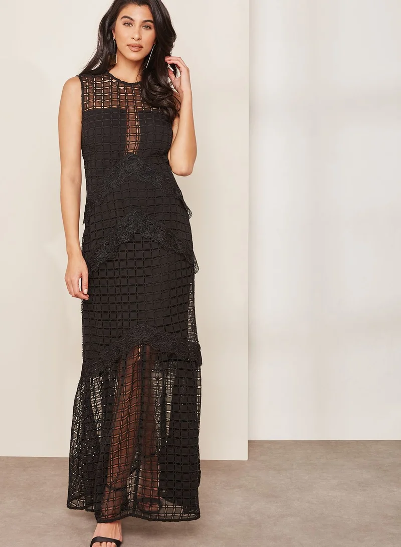 Stevie May  Lace Detail Maxi Dress