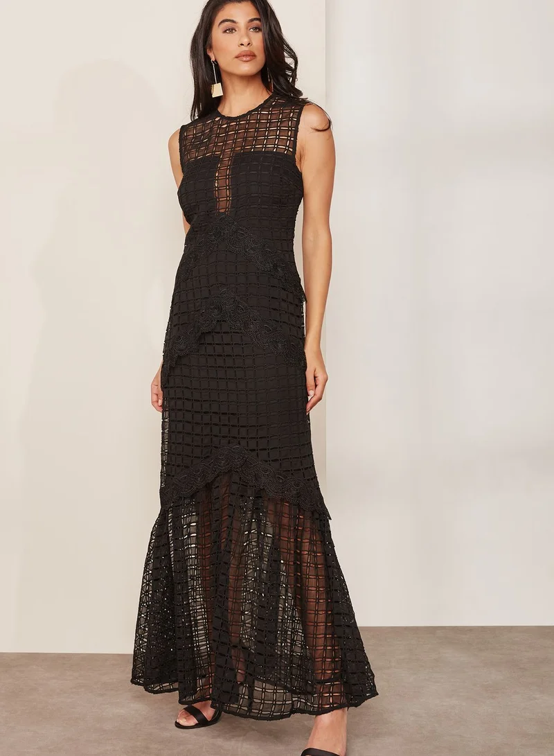 Stevie May  Lace Detail Maxi Dress