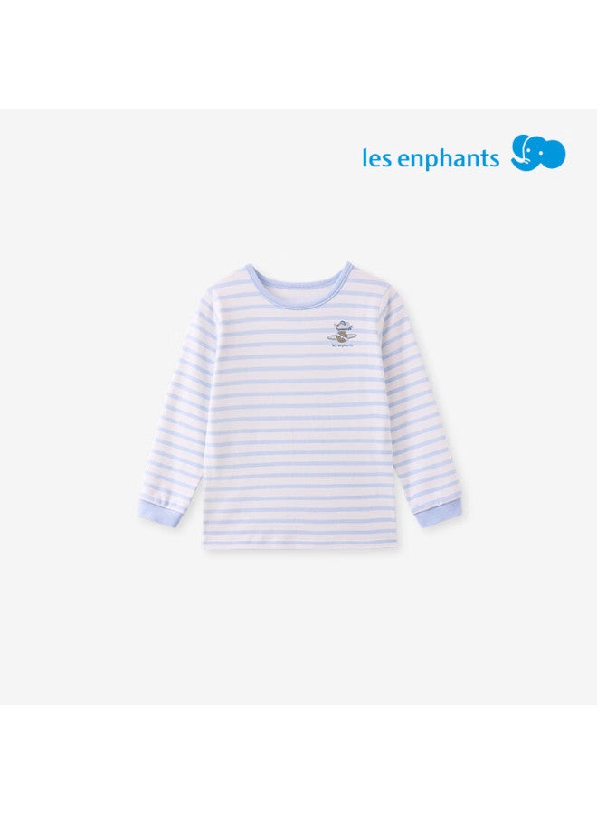 Les enphants Liyingfang Baby Children's Innerwear Top Autumn Shirt Pink Elephant 100 CM - Image 4