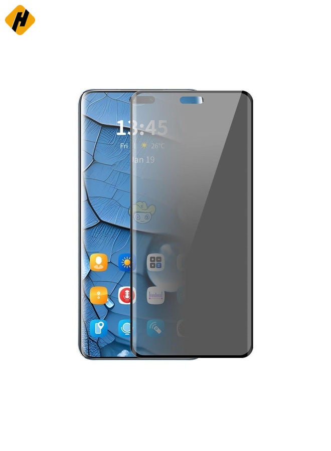 HuHa Screen Protector For Honor Magic7 Pro ENKAY Hat-Prince Easy Install Heat Bending Privacy Screen Tempered Glass Film - Image 3