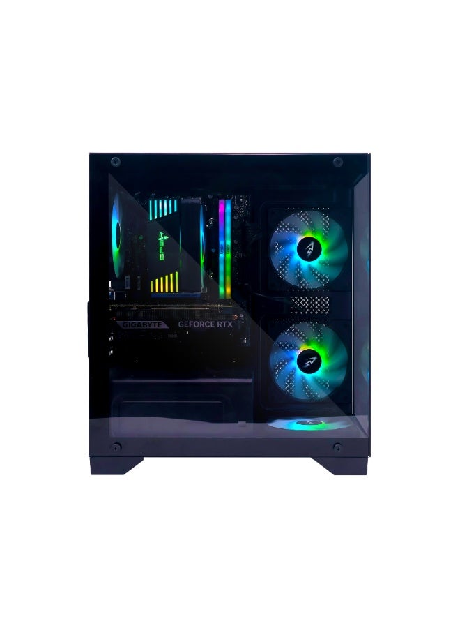 Spear Pc Gaming PC With Intel Core i5-14400F Processor/16GB RAM DDR5/1TB SSD/8GB Nvidia GeForce RTX 5050 Graphics/Windows 11 Pro/ Black - Image 3