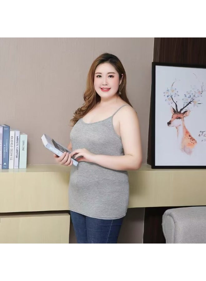 بلوزة نسائية علوية بكم بدون أكمام واسعة ومريحة بمقاسات كبيرة ومتعددة - Image 3