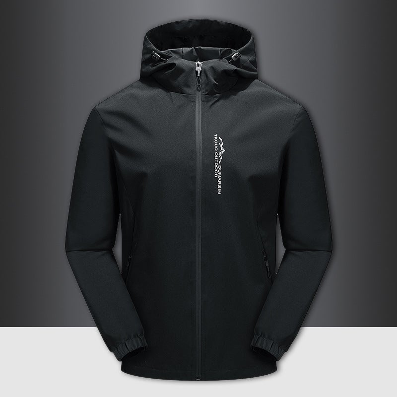 Men's Jacket Jacket Autumn 2023 New Hooded Handsome Sports Clothes plus size Fashion Casual Jacket Men - Image 2