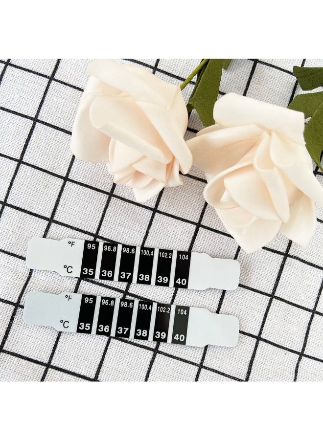 NIBEMINENT 20-Piece Reusable Forehead Thermometer Strip - Image 3