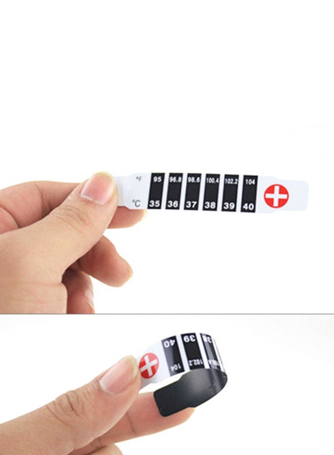 NIBEMINENT 20-Piece Reusable Forehead Thermometer Strip - Image 2