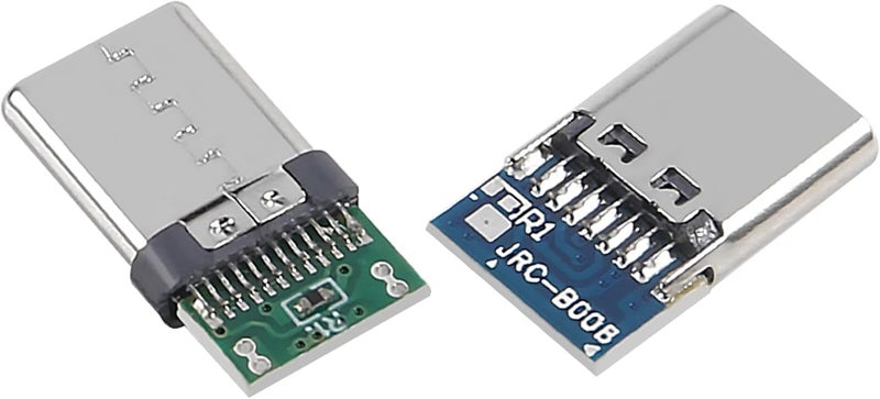 MELIFE 20pcs USB 31 TypeC Connector 24 Pins MaleFemale Socket Receptacle Adapter to Solder Wire  Cable 24 Pins Support PCB Board - Image 2