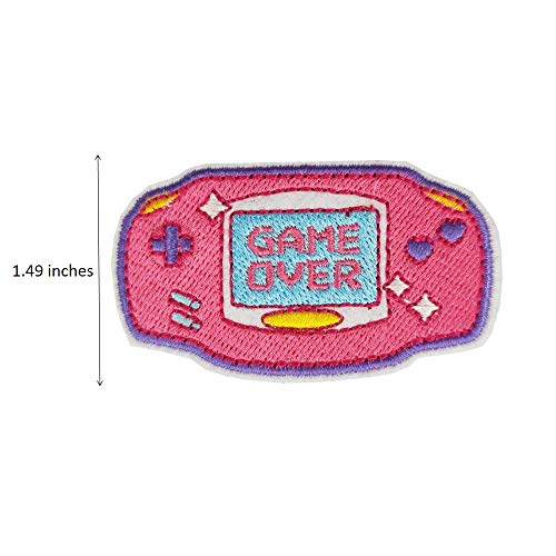 Cute-Patch Video Game Controller Embroidered Iron on Patch Funny Cute Meme Pin DIY - Image 2