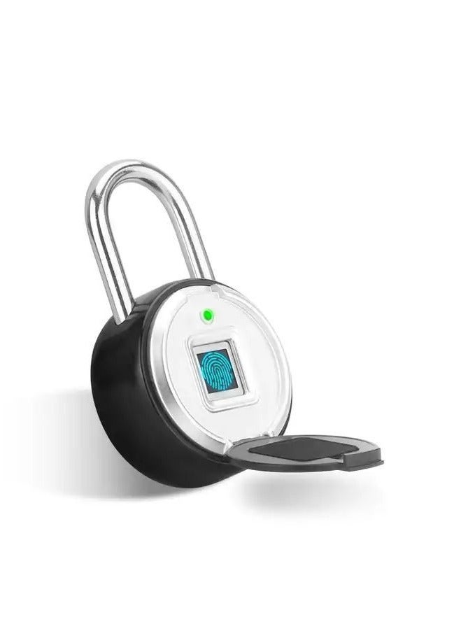 قفل بصمة الإصبع، قفل ذكي للباب بدون مفتاح USB قابل لإعادة الشحن، IP55 مقاوم للماء بتقنية البلوتوث، قفل بصمة الإصبع، بيومترية  - Image 2