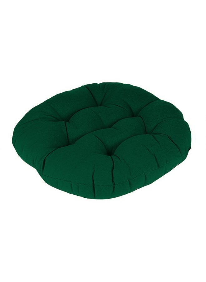 House One Square Soft Velvet Decorative Cushion Attractive Colors - Dark Green  - Image 3