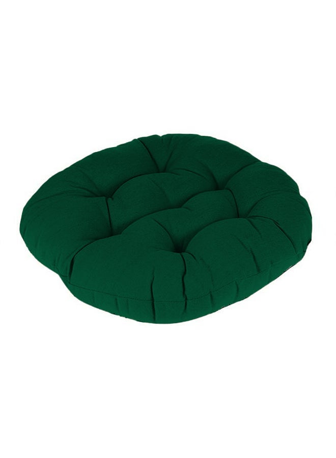 House One Square Soft Velvet Decorative Cushion Attractive Colors - Dark Green  - Image 2