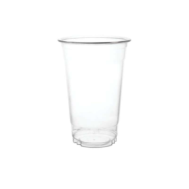 Party Essentials 20 Count Soft Plastic Plastic Party Cups  20-Ounce  Clear - Image 1