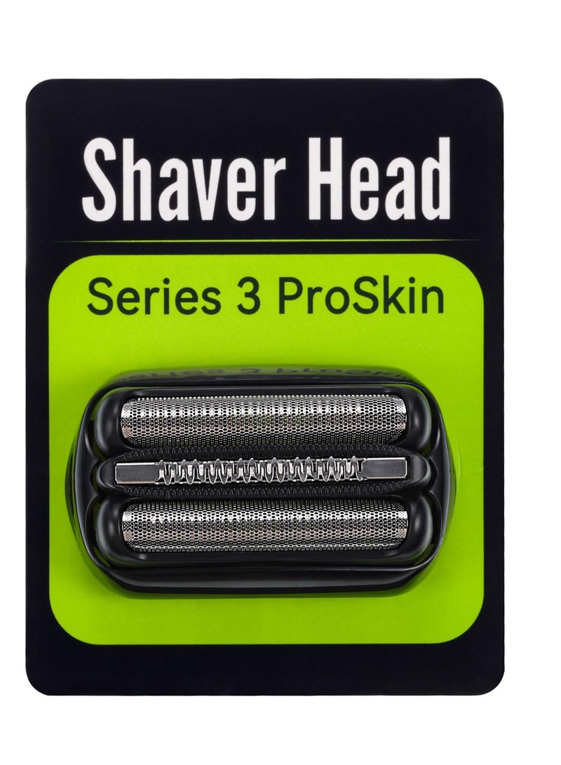 SYOSI رأس بديل لحلاقة متوافق مع جميع ماكينة حلاقة براون سلسلة 3 رأس حلاقة للرجال ماكينة حلاقة كهربائية رأس حلاقة لاسلكي يناسب 21B 3000s 3010s 3040s 3050cc 300S 310S 320S 330S 340S 360S 380S - Image 3