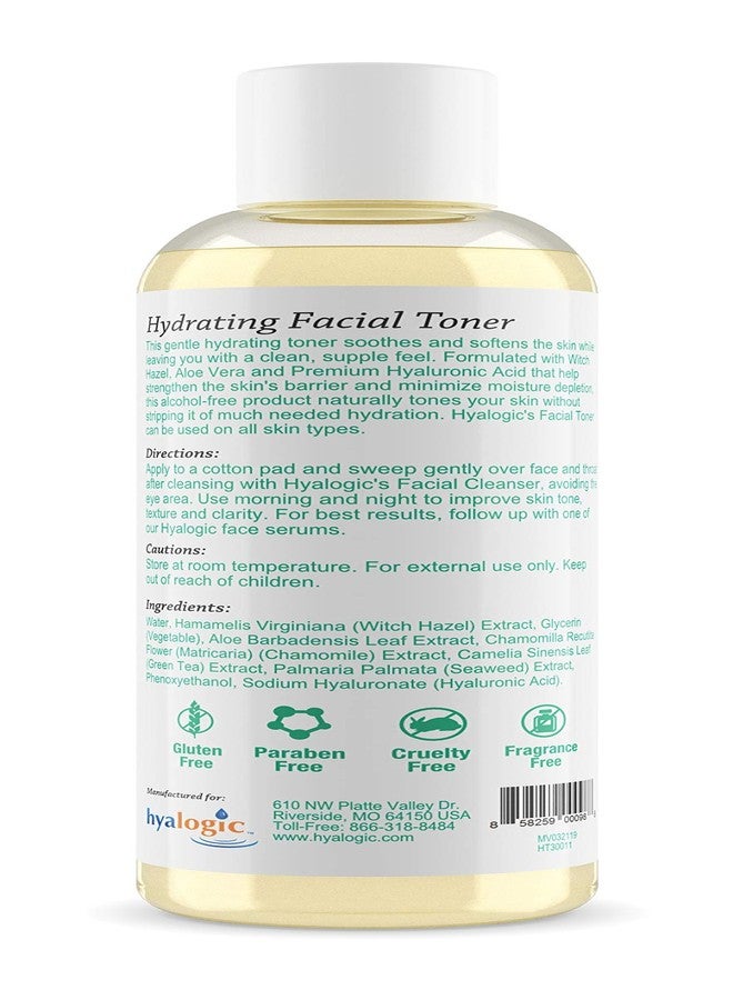 Hyalogic Witch Hazel Toner - Alcohol-Free Facial Toner with Hyaluronic Acid & Aloe Vera - Amazing Face Astringent for All Skin Types - Facial Toner to Boost Brightness & Softness (8 fl oz) - Image 2