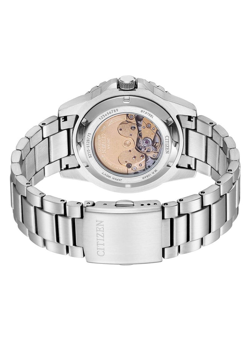 CITIZEN Automatic Stainless Steel Men's Watch  NJ0170-83X - Image 3