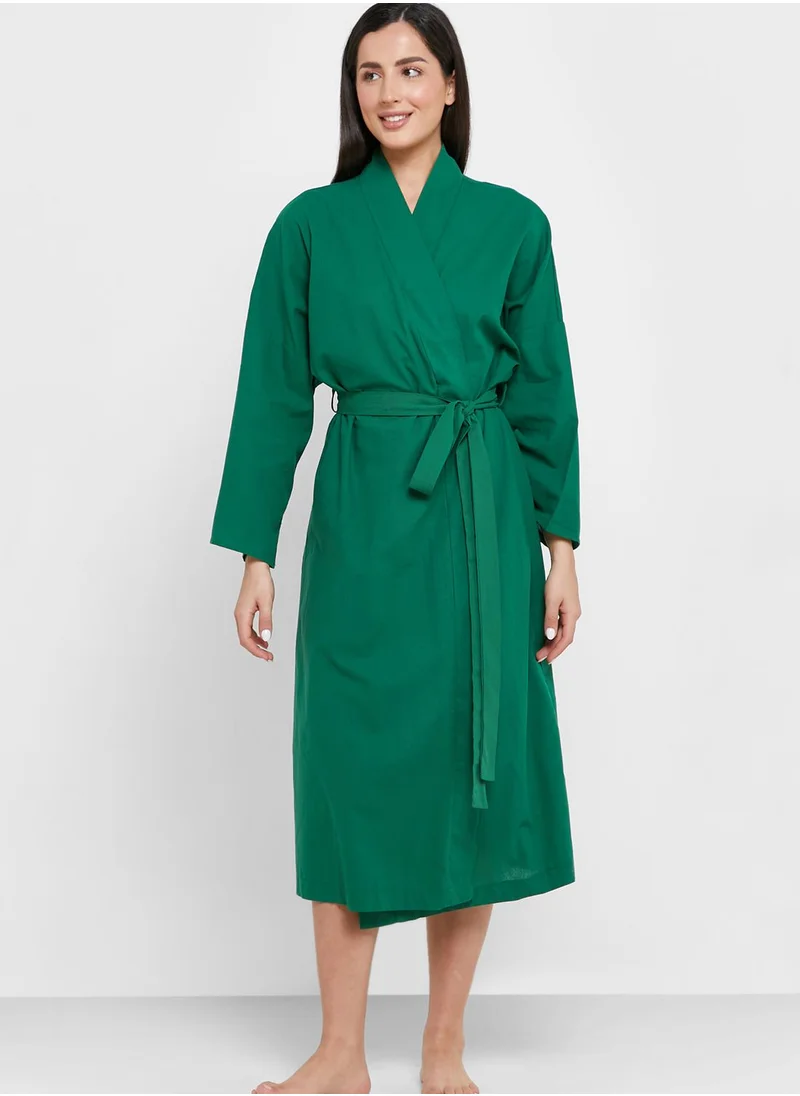 Khizana Solid Robe