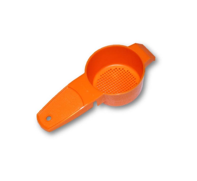 Tupperware Tupperware Mini Sifter Gadget Strainer Tiny Treasures Orange 