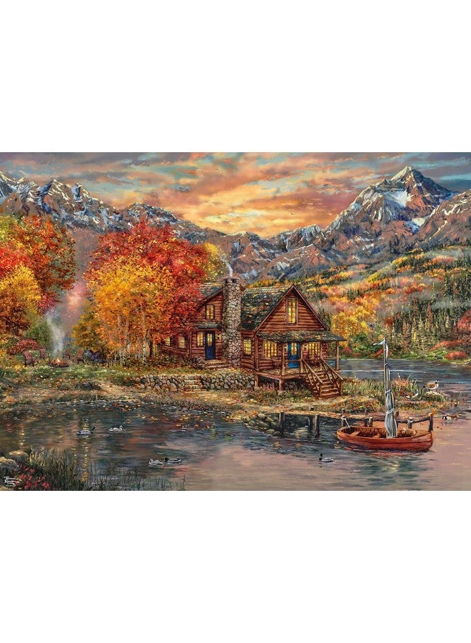 Ceaco - Thomas Kinkade - A Perfect Fall Day - 1000 Piece Jigsaw Puzzle - Image 2