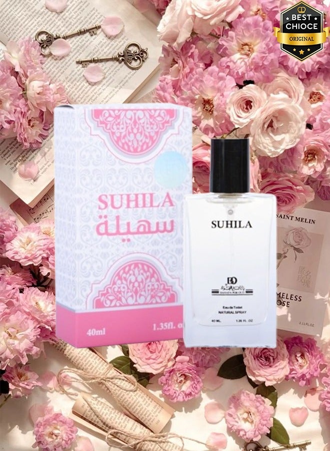 Banafa 12 Pieces Suhila Perfume 40ml EDT - Image 2