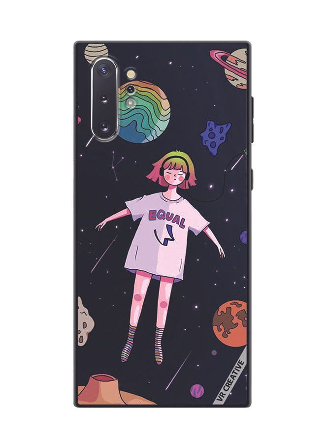 VR CREATIVE - Protective Case Cover For Samsung Galaxy Note10 Plus 5G Galaxy Design Multicolour - Image 1