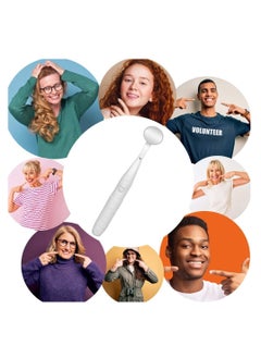 SYOSI Dental Mirror with Light, Teeth Inspection LED Mirror, Anti-Fog Mouth Mirror, Dentist Oral Care Tool  - Image 5