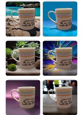 EGE A an Mare Porcelain Mug  - Image 3