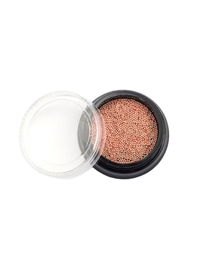 brunson Nail Art Accessories Micro Metal Caviar Beads Dark Silver 3D Design Fingernails Toenails Decoration Manicure Tips Charms NACG04