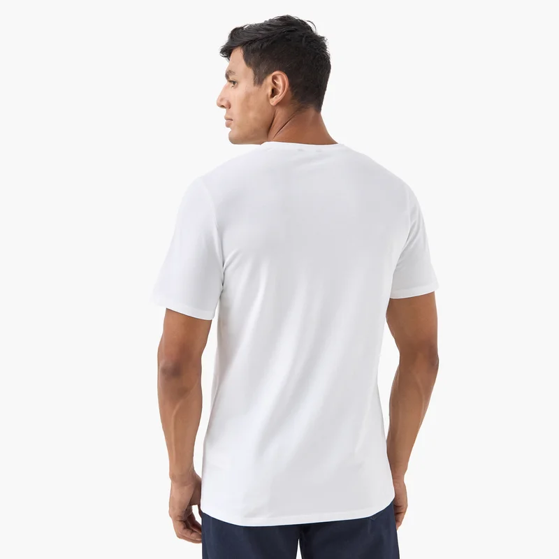 Iconic Iconic Typographic Print T-shirt