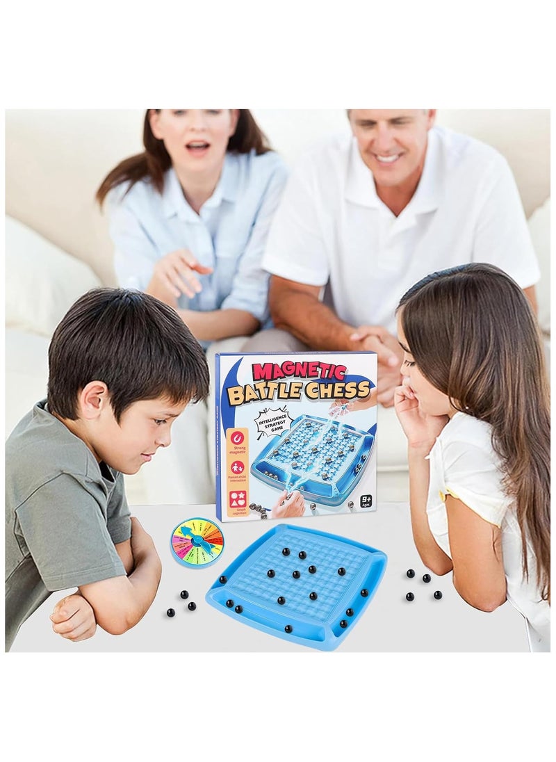 NoNo Magnetic Chess Game, Magnetic Chess Board, Magnetic Table Game, Chess Board Game, Battle Chess with Magnetic, Magnetic Chess Game for Family Reunions and Travel  - Image 3
