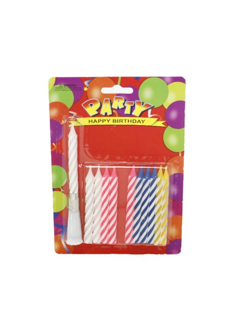 Hg13311 Musical B.Day Candle 24Pc/Bx 