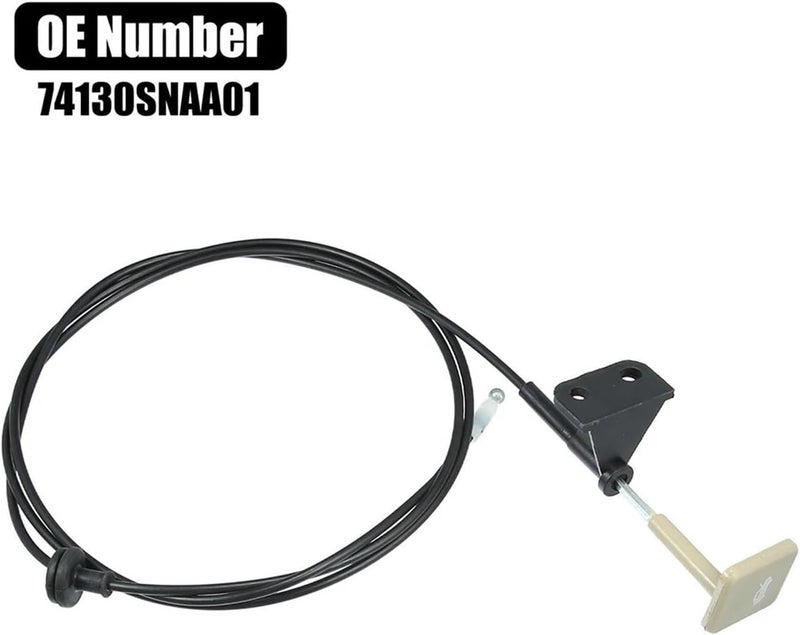 Wivplex Car Bonnet Wire Release Cable for Civic 2006-2011 - Image 2