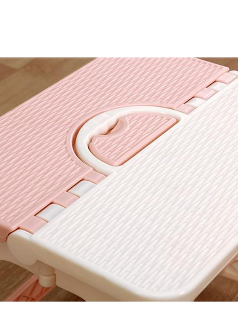 كرسي صغير محمول قابل للطي، مقعد صغير الحجم وخفيف الوزن ومضاد للانزلاق، حامل خطوة سهل التخزين، للبالغين والأطفال - Image 2