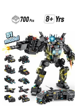 51-in-1 Robot Building Kit for Kids STEM Building Toys Erector Set for Boys 8-12 Engineering STEM Projects Construction Building Blocks Toys Gifts for Boys Kids Age - pzsku/ZC87DE37259AD9F037735Z/45/1749118975/8ce84ac3-9dbd-4359-9276-b0ab4fa12187