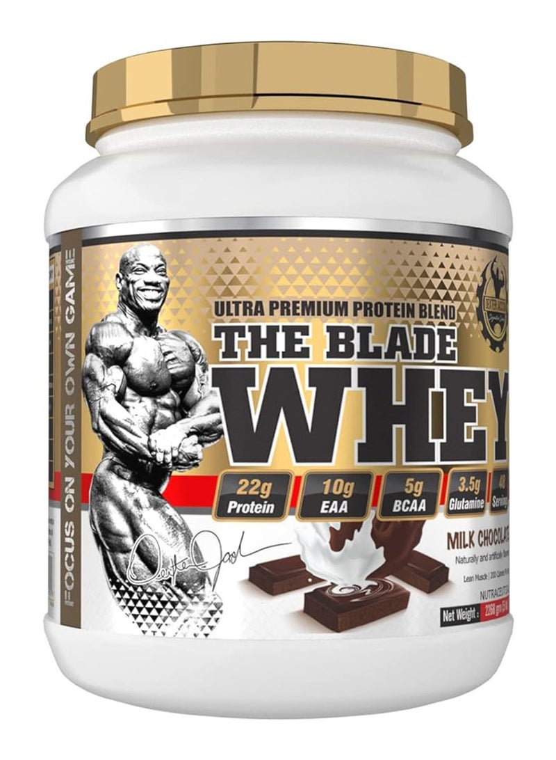 DEXTER JACKSON The Blade Whey, Milk Chocolate, 5 Lb