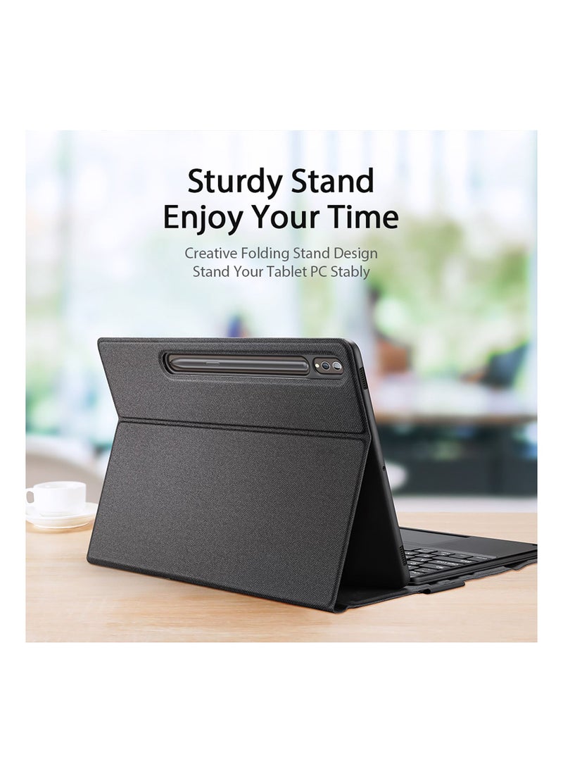 ISank - Keyboard Case For Samsung Galaxy Tab S9 Plus 12.4 2023 Release Tablet - Image 1