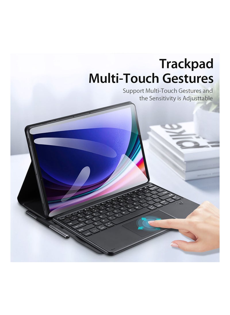 ISank - Keyboard Case For Samsung Galaxy Tab S9 Plus 12.4 2023 Release Tablet - Image 1