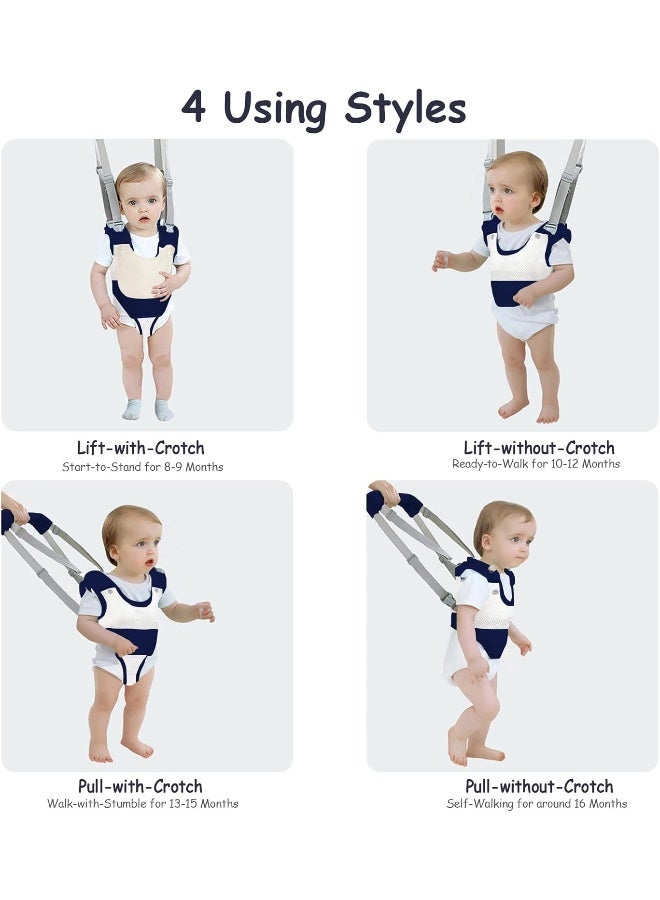 Ocanoiy Baby Walker Breathable Baby Walking Harness Handheld Kids Walker Helper - Image 4