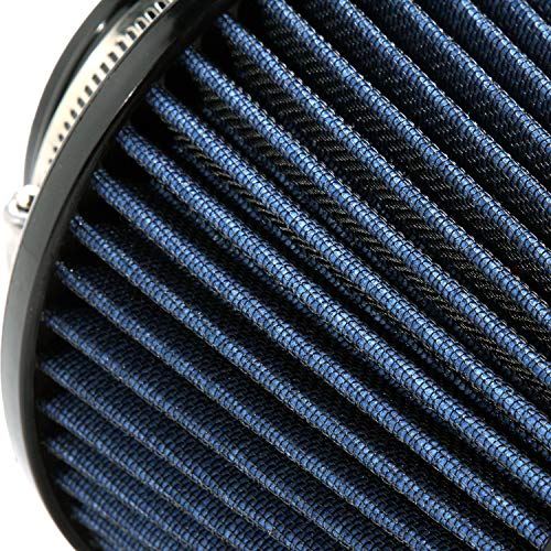BBK Performance BBK 1742 BBK Cold Air Intake Replacement High Flow Washable Air Filter - Blue - Image 1