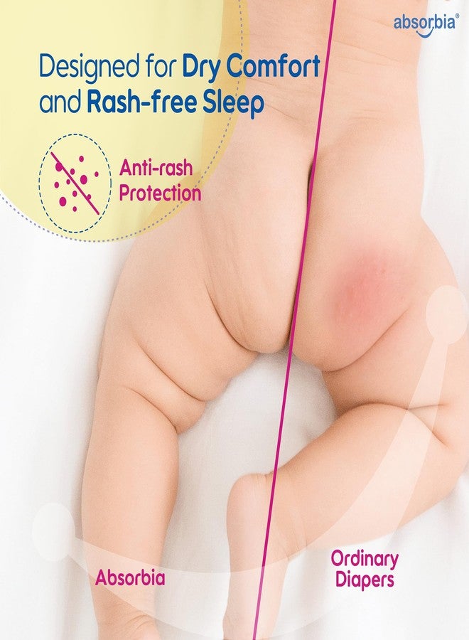 Absorbia Baby Pant Diaper Large (L) 9-14 kg, 28s x Pack of 1 | Up to 12Hrs Protection | Cottony Soft Comfort for Sensitive Skin | Wetness Indicator | High Absorbancy | Wider pee distribution - Image 5