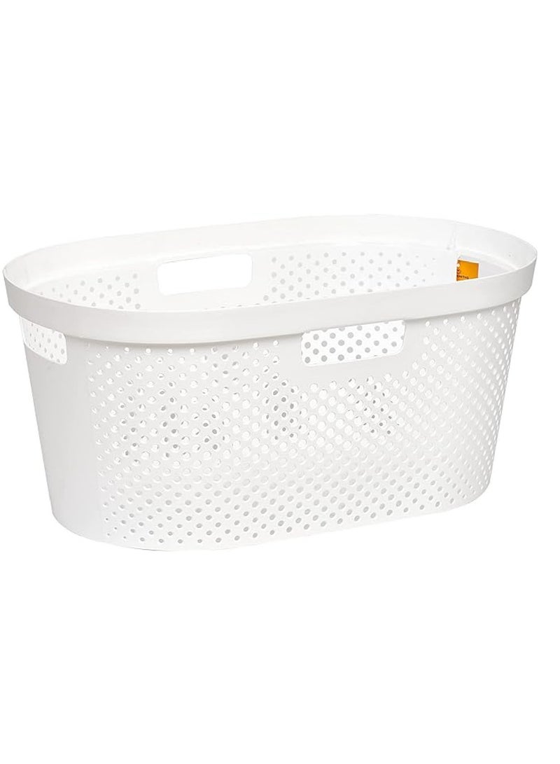 Homesmiths 38 Liter Laundry Basket Oval - Image 3