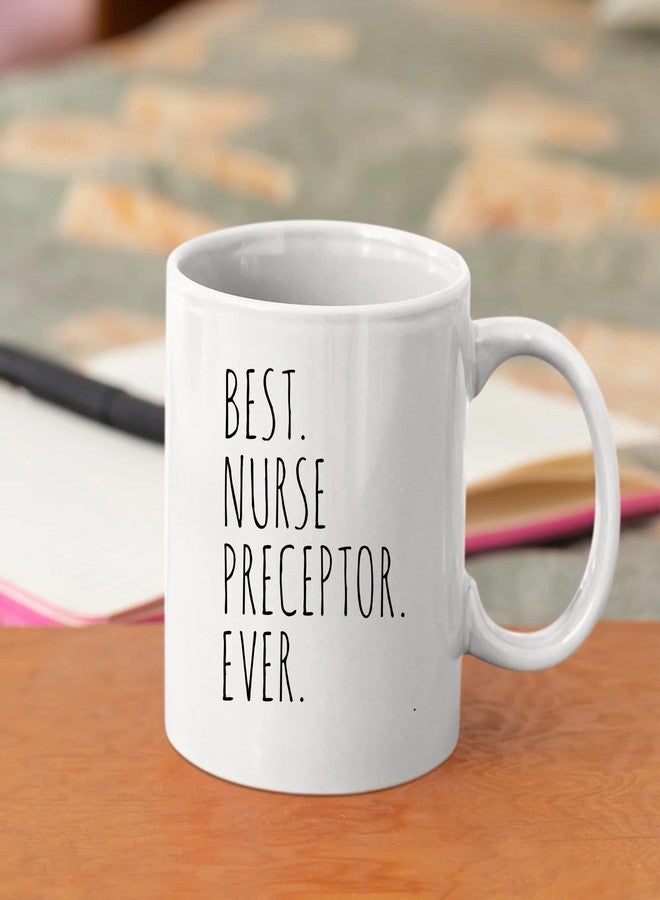 Panvola Best Nurse Preceptor Ever Nurse Gifts For Women Men Nursing Student Graduation RN Coworker Nurses Week Gifts Novelty Drinkware Ceramic Coffee Mug 11 oz - Image 5
