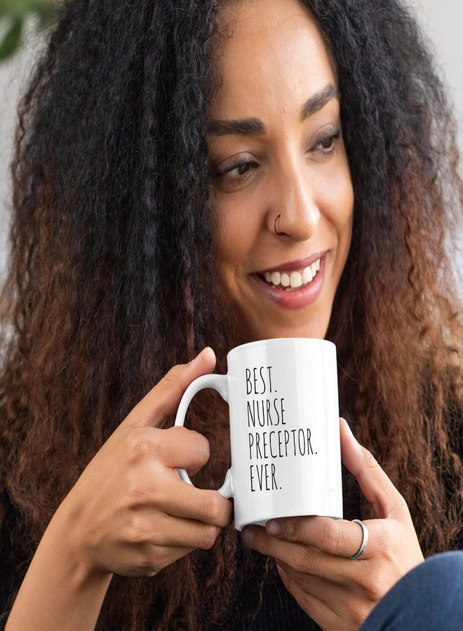 Panvola Best Nurse Preceptor Ever Nurse Gifts For Women Men Nursing Student Graduation RN Coworker Nurses Week Gifts Novelty Drinkware Ceramic Coffee Mug 11 oz - Image 4