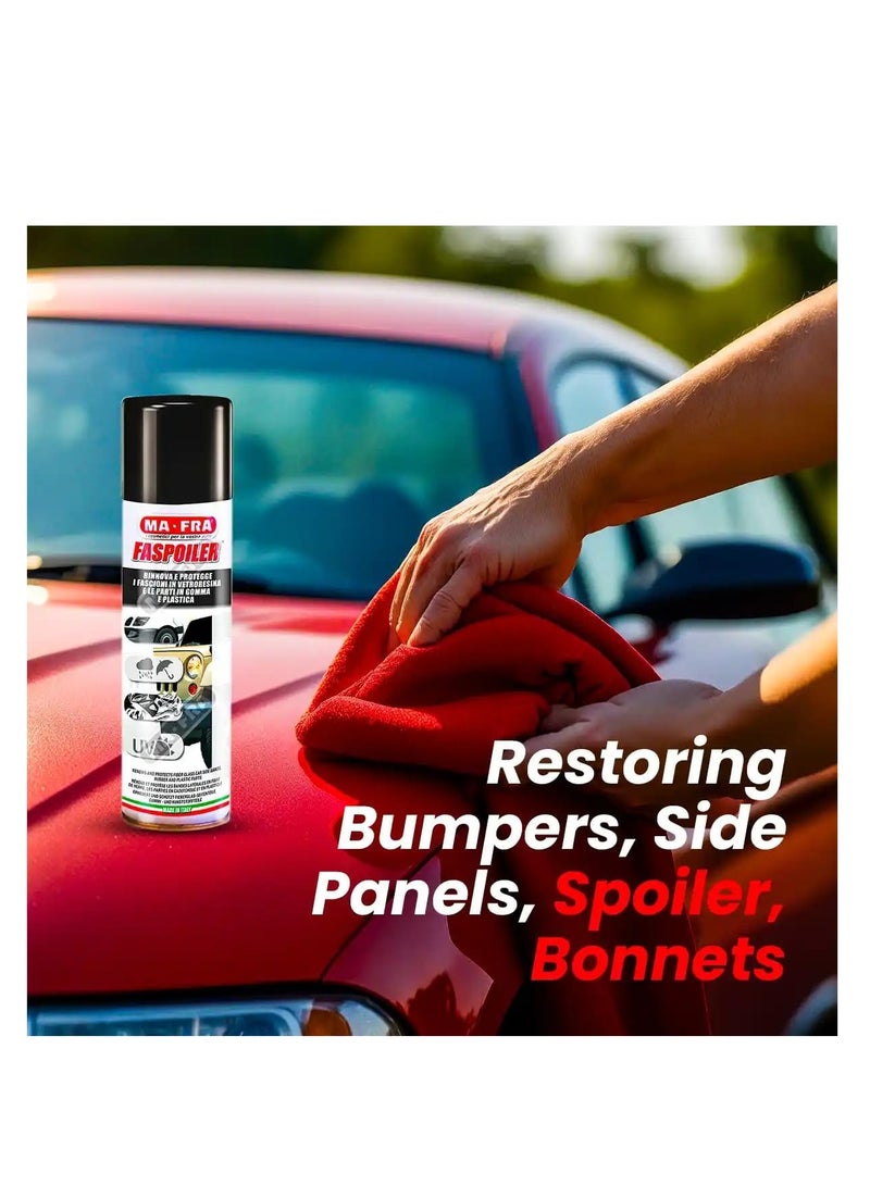 MAFRA Faspoiler Renews And Protects Exterior Fiber Glass, Rubber And Plastic Parts For Car Care, 300 Ml - Image 2