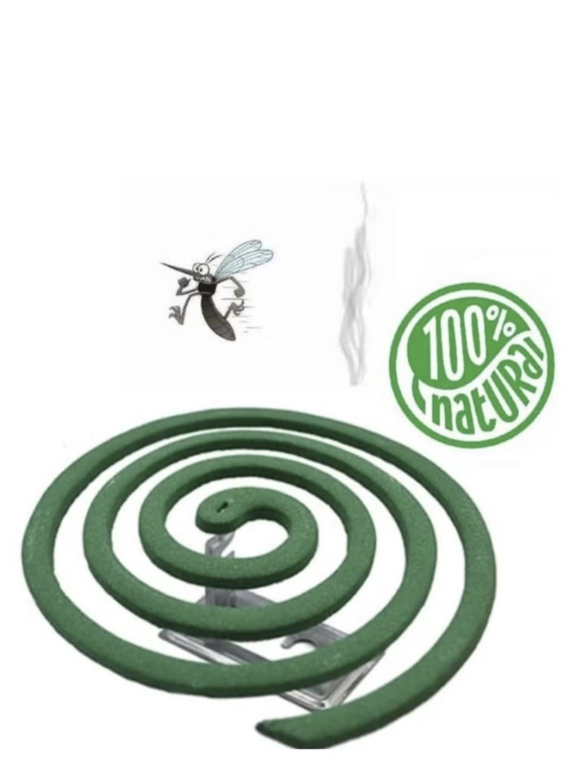 Generic Mosquito Repellent Citronella Coils For Outdoor 1 Pack 5 Coils Multicolor  - Image 1