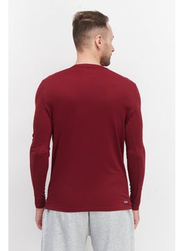 Men Sportswear Fit Long Sleeve Training T-Shirts, Maroon - pzsku/ZC87E3D2EBD16070CF08EZ/45/_/1729779461/102d7344-4cf5-40ff-a180-b580db243a02