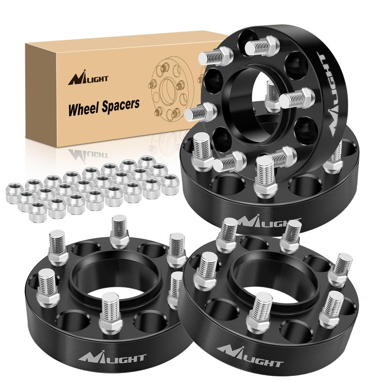 فواصل العجلات Nilight 6x135 لسيارة فورد F150 2WD 4WD 2004 2005 2006 2007 2008 2009 2010 2011 2012 2013 2014 15 بوصة